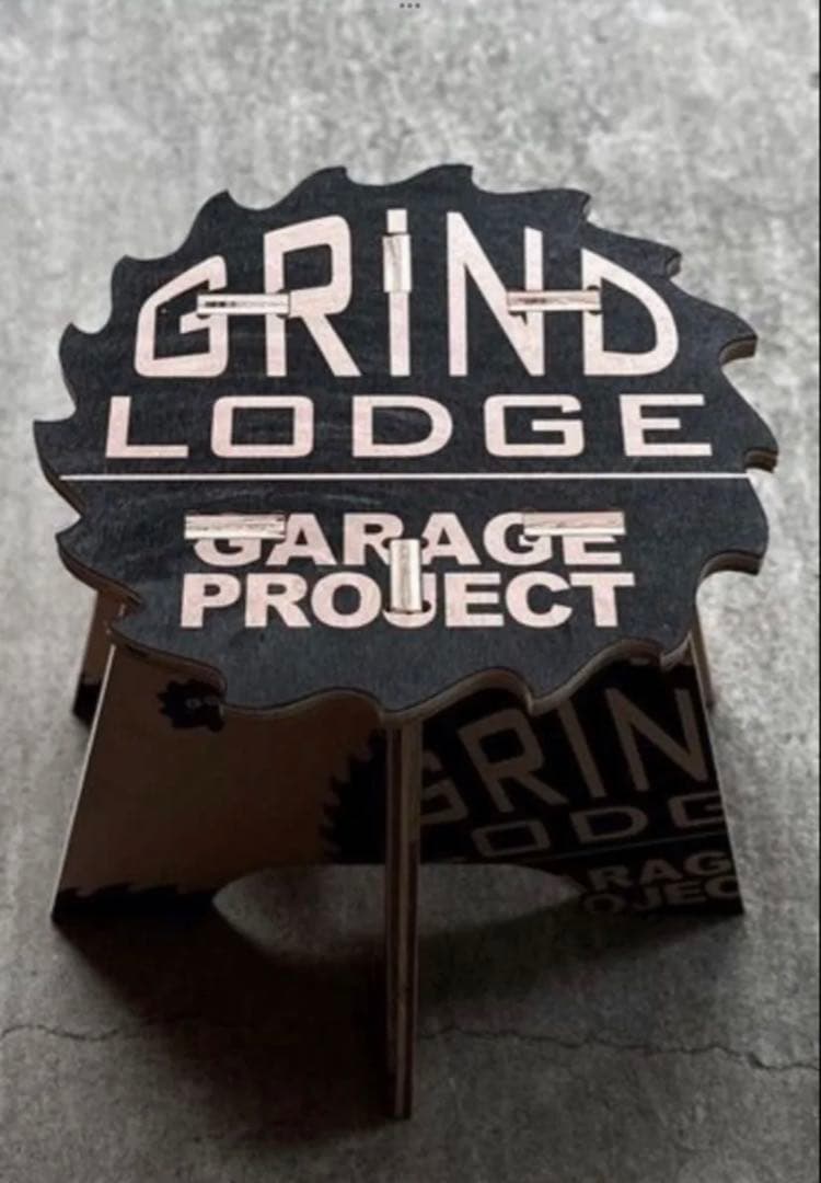 GRINDLODGE スツール グラインドロッジ　ソースツールのフクロ付き