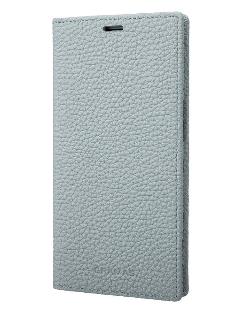【新品未開封】GRAMAS iPhone13Pro 手帳型ケース ライトブルー