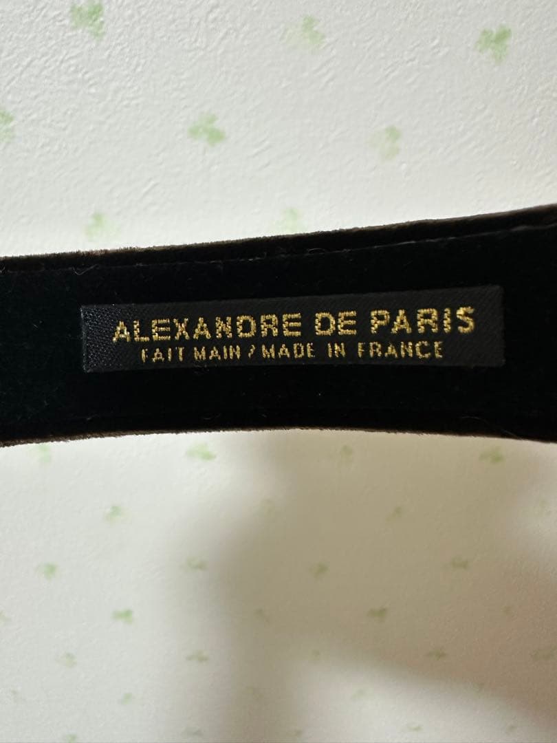 ALEXANDRE DE PARIS カチューシャ　ブラウン