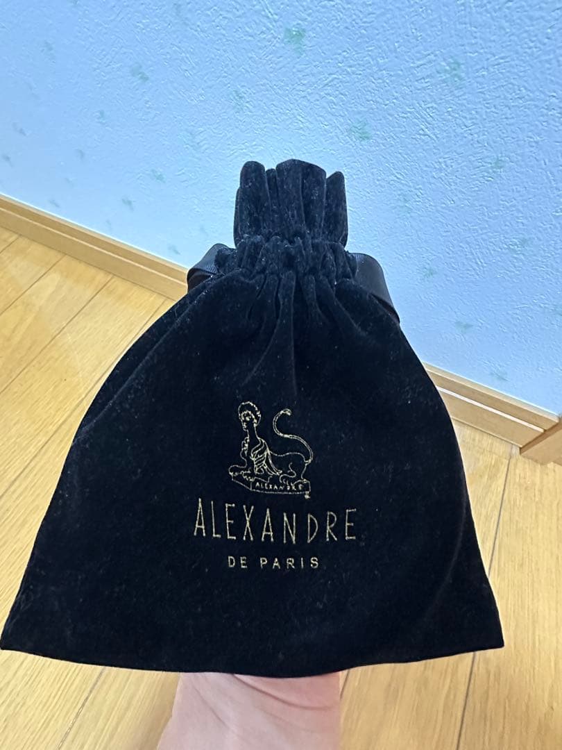 ALEXANDRE DE PARIS カチューシャ　ブラウン