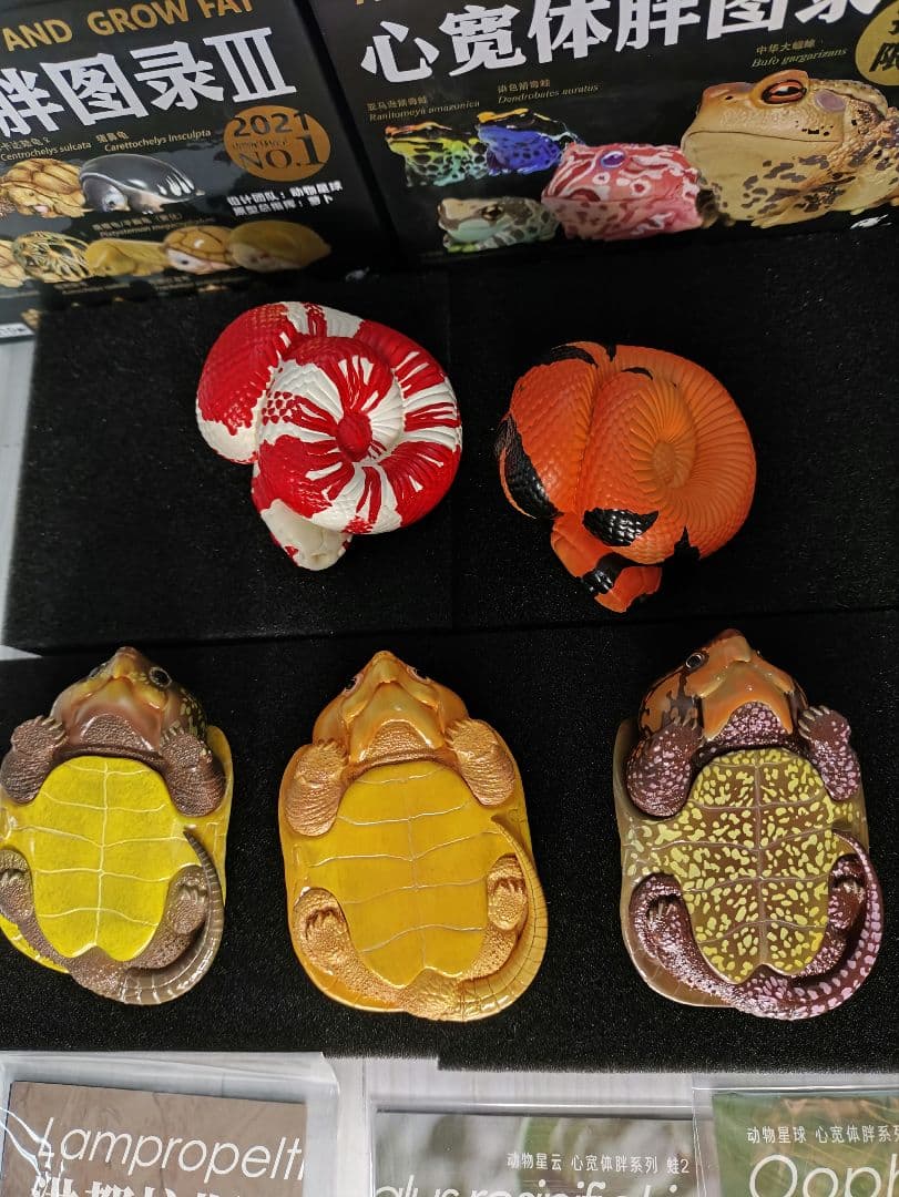 【動物の惑星】スーパーレア★ヤドク+ガメ+ヘビ★廃盤品&限定品!!フィギュア