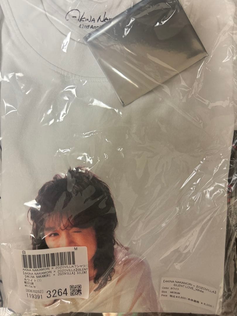 Tシャツ Mサイズ プリントデザイン ミラー付き