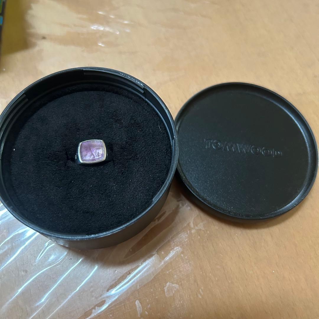 アクセサリー Tom Wood kay sakura ring