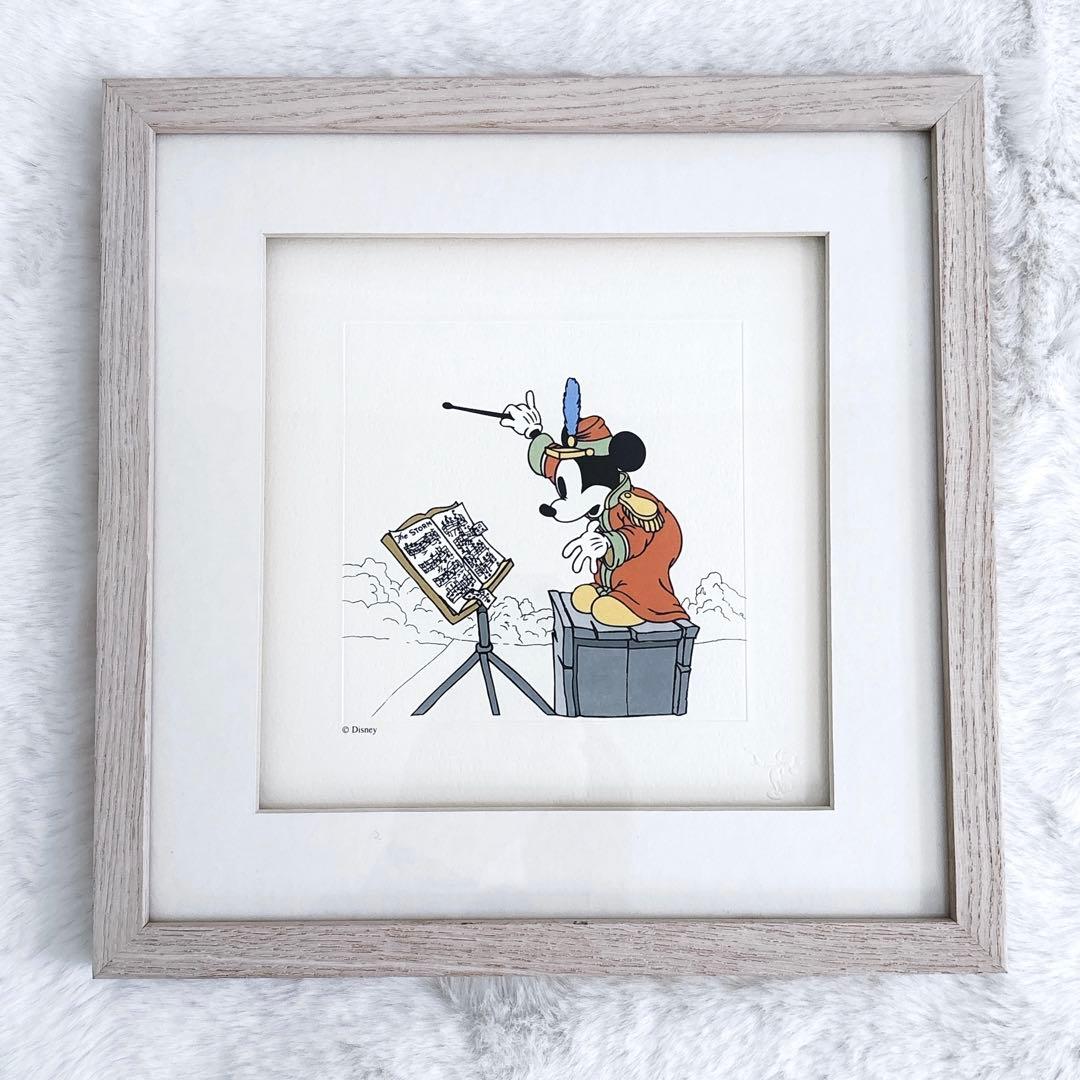 Mickey Mouse 指揮者 ミッキーの大演奏会 アート 絵画 限定