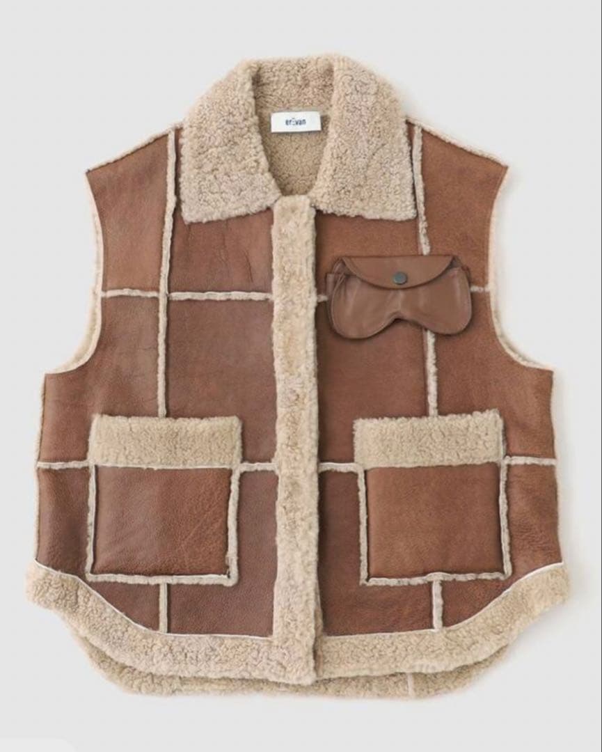 EREVAN/エレヴァン　VESTE FUJI：ムートンベスト　レショップ