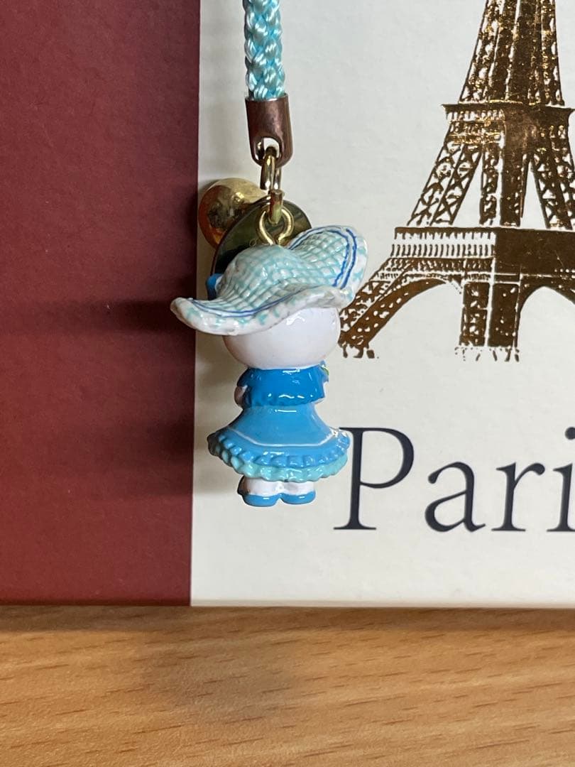 ユニバーサルスタジオ限定 ハローキティ 値付けストラップ 水色