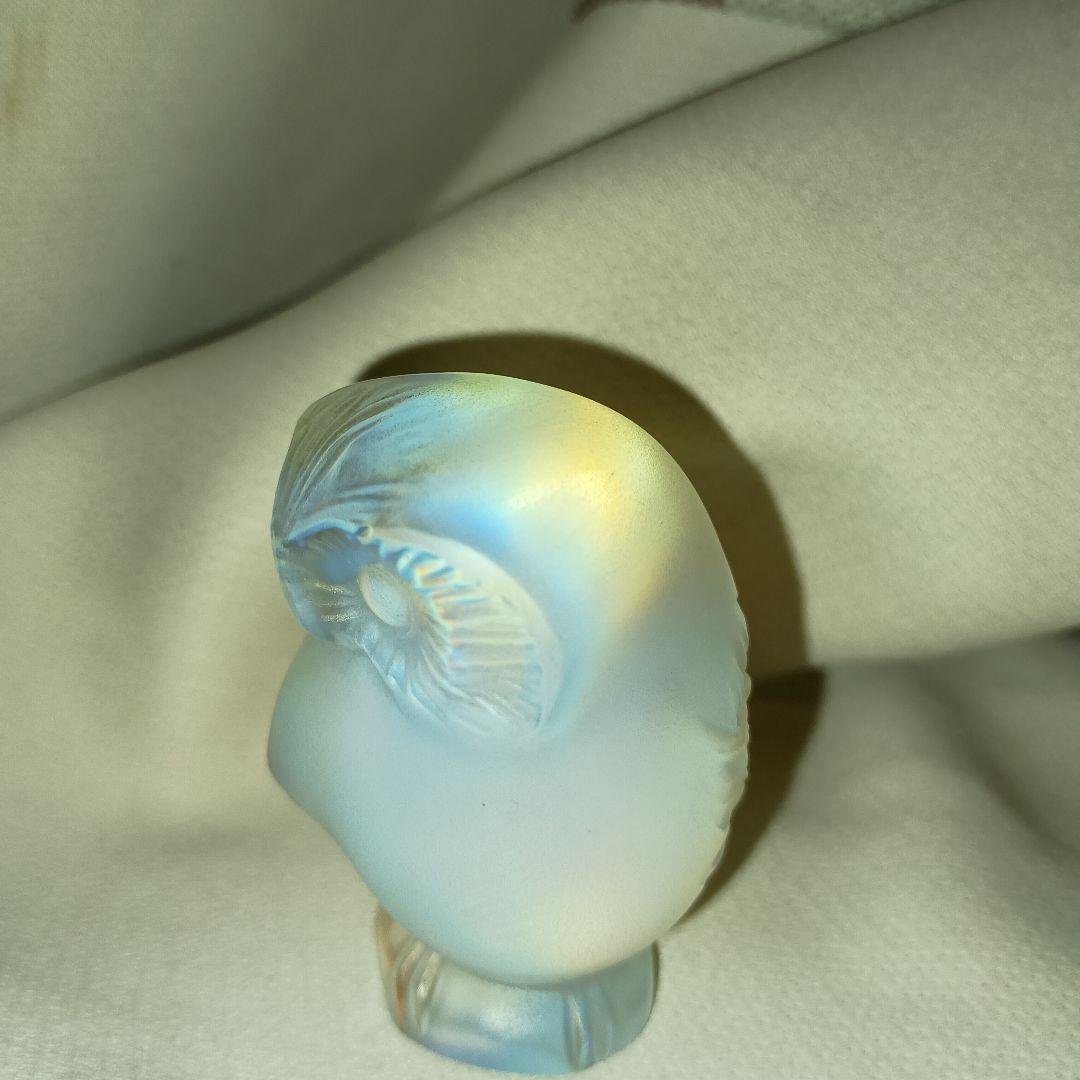 LALIQUEラリック　フロストガラス フクロウ 置物