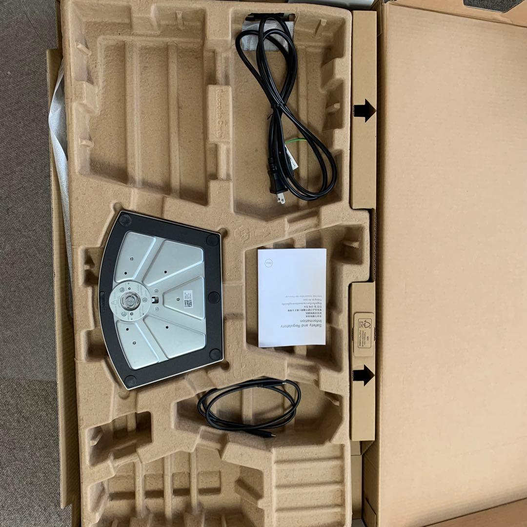 DELL シルバー モニター 本体 2722QC