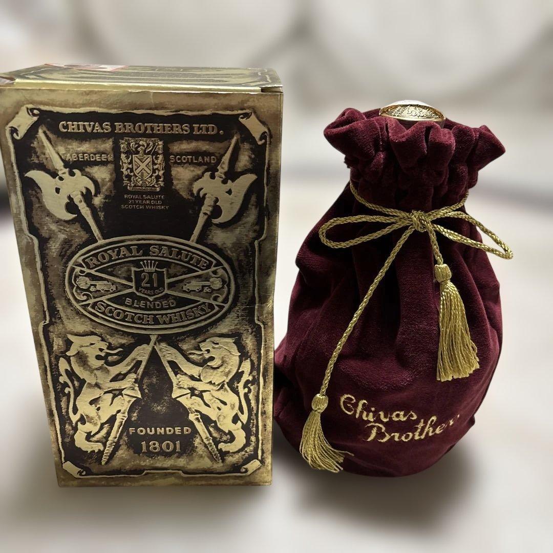 SALUTE 21年 ウイスキー お酒 赤ボトル 未開封/700ml/43度