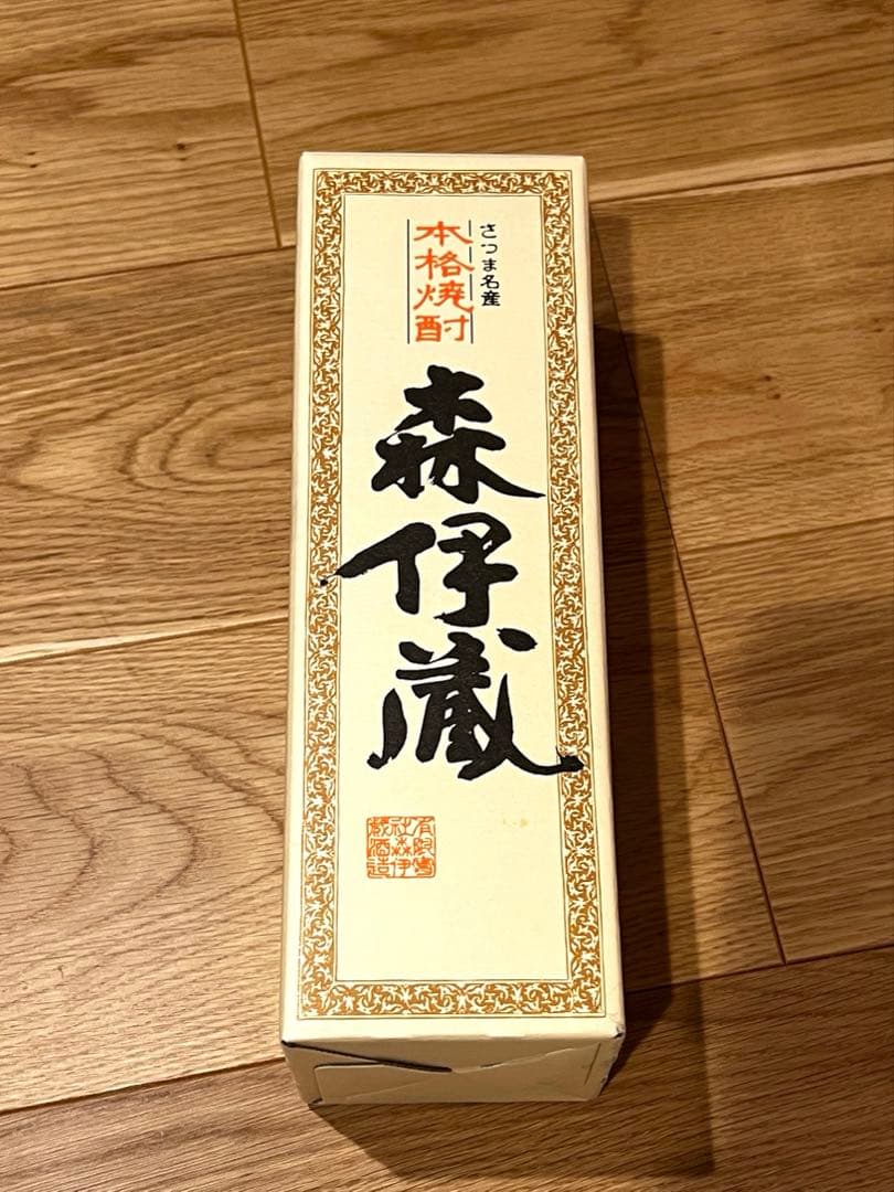 【未開封】森伊蔵 本格焼酎 720ml 箱入り　JAL国際線限定