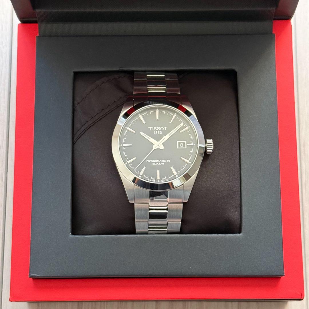 TISSOT ジェントルマン オートマティック ブラック 付属品完備