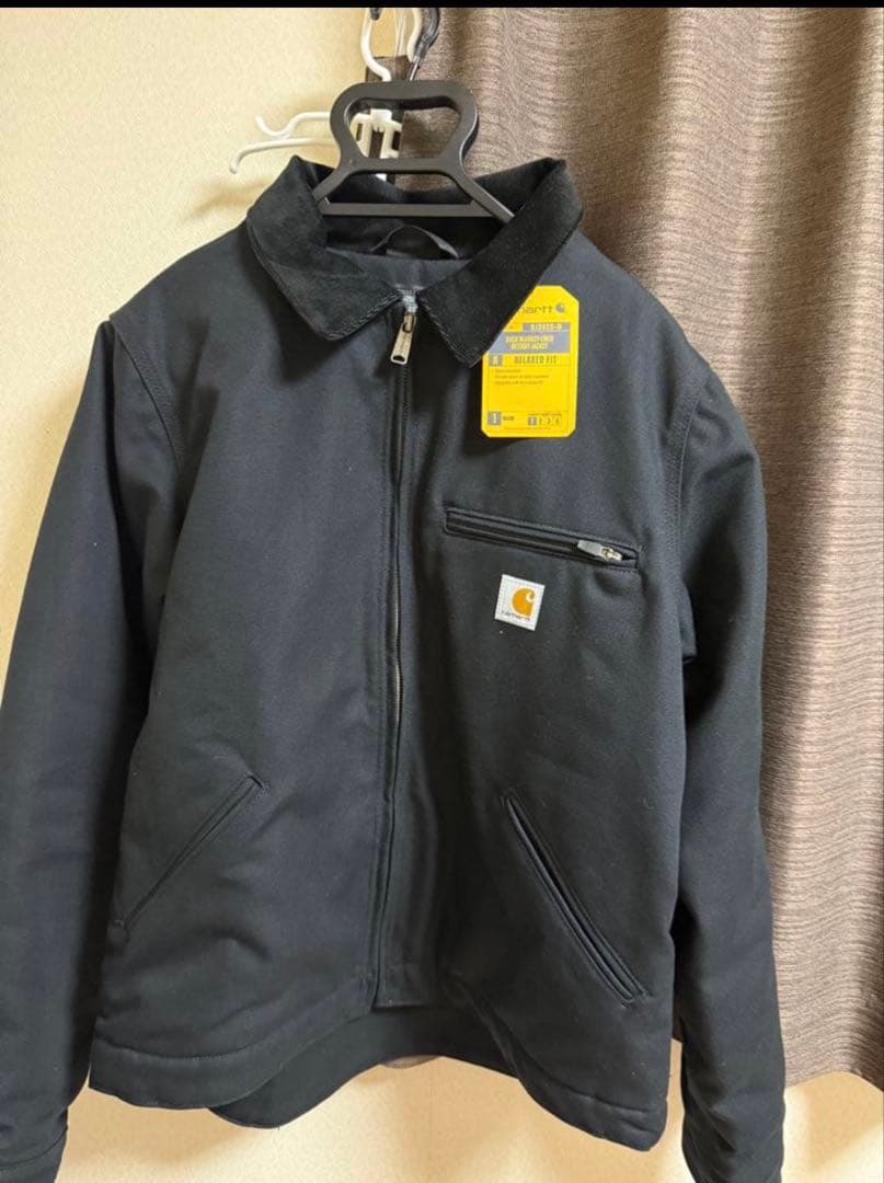 タグ付き　USA Carhartt デトロイトジャケット M ブラック 山田蓮