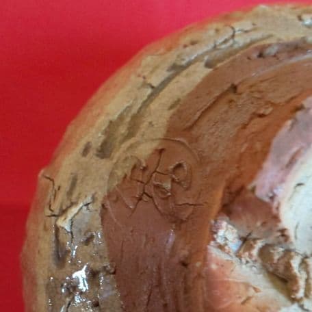 A 92 抹茶碗 萩・十代 陶兵衛作