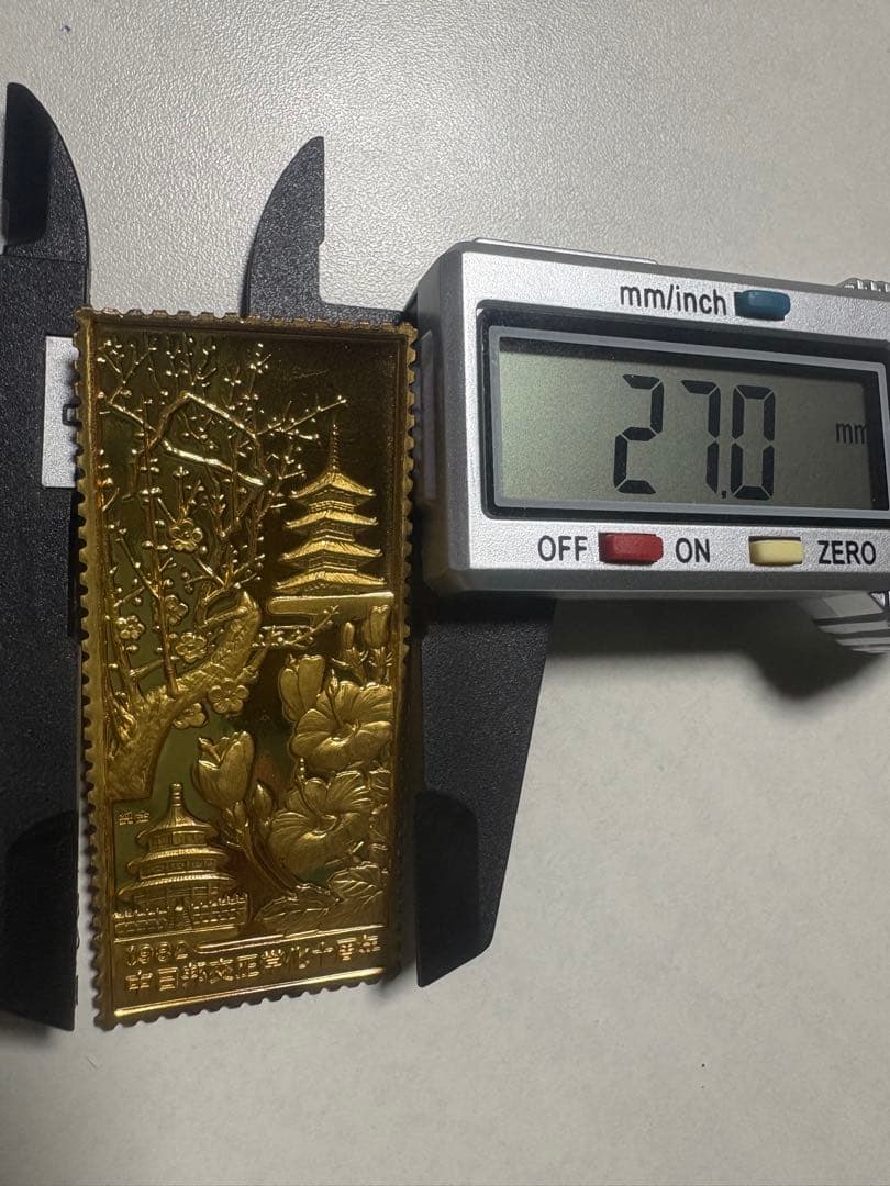 希少　松本徽章工業　純金　金属工芸品　4.93g 純金/純銅