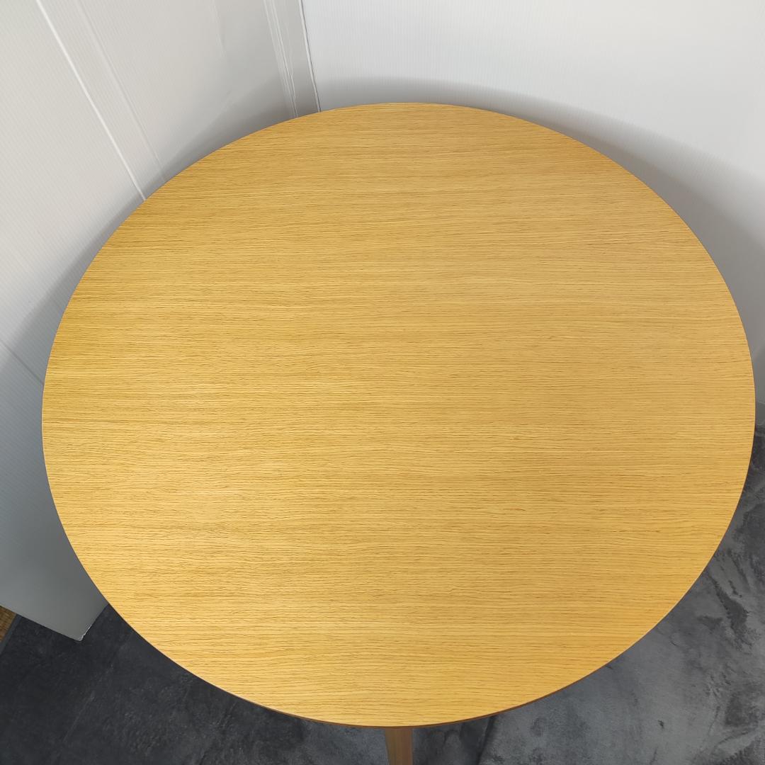 「数日セール】丸テーブル　ちゃぶ台 円形テーブル 幅80cm高さ70cm