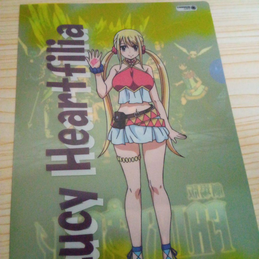 フェアリーテイル　ルーシィ　カフェ　ミニクリアファイル