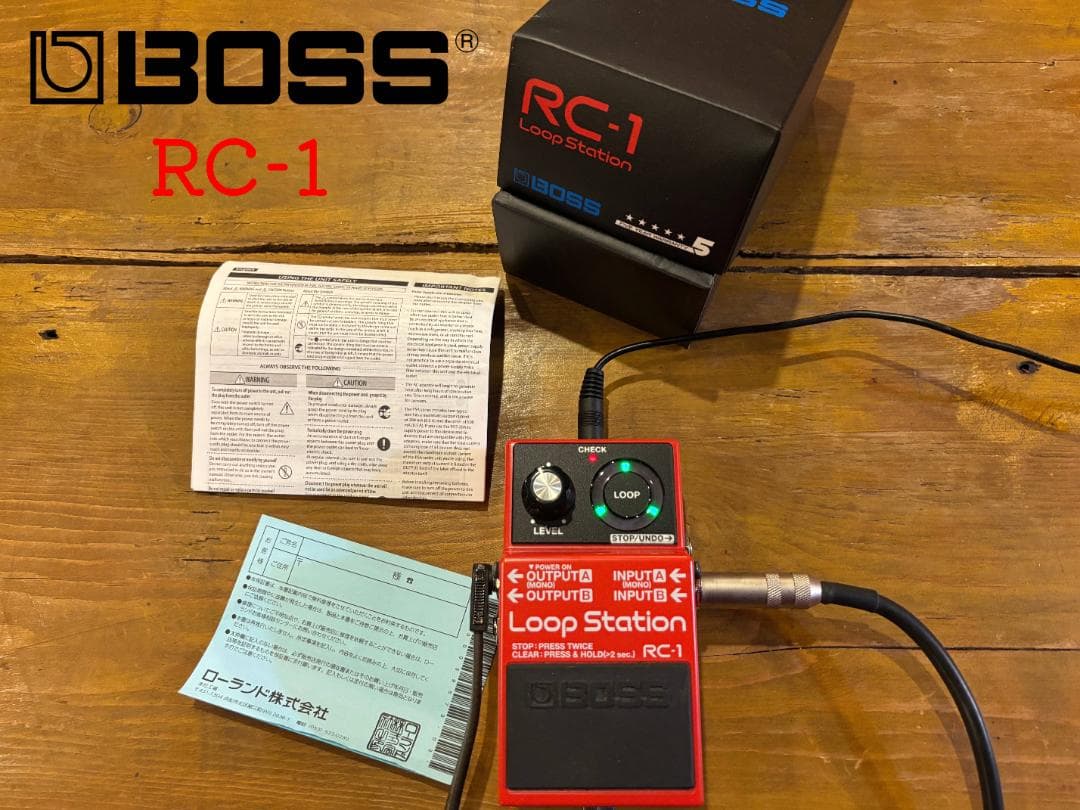 新品 BOSS RC-1 Loop Station / 店頭展示品