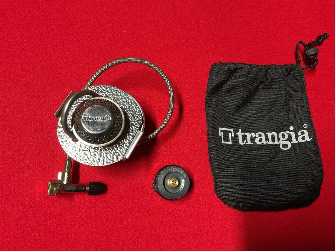希少品trangiaレギュレーター機能・純正品GAS・BURNER動作良好超美品
