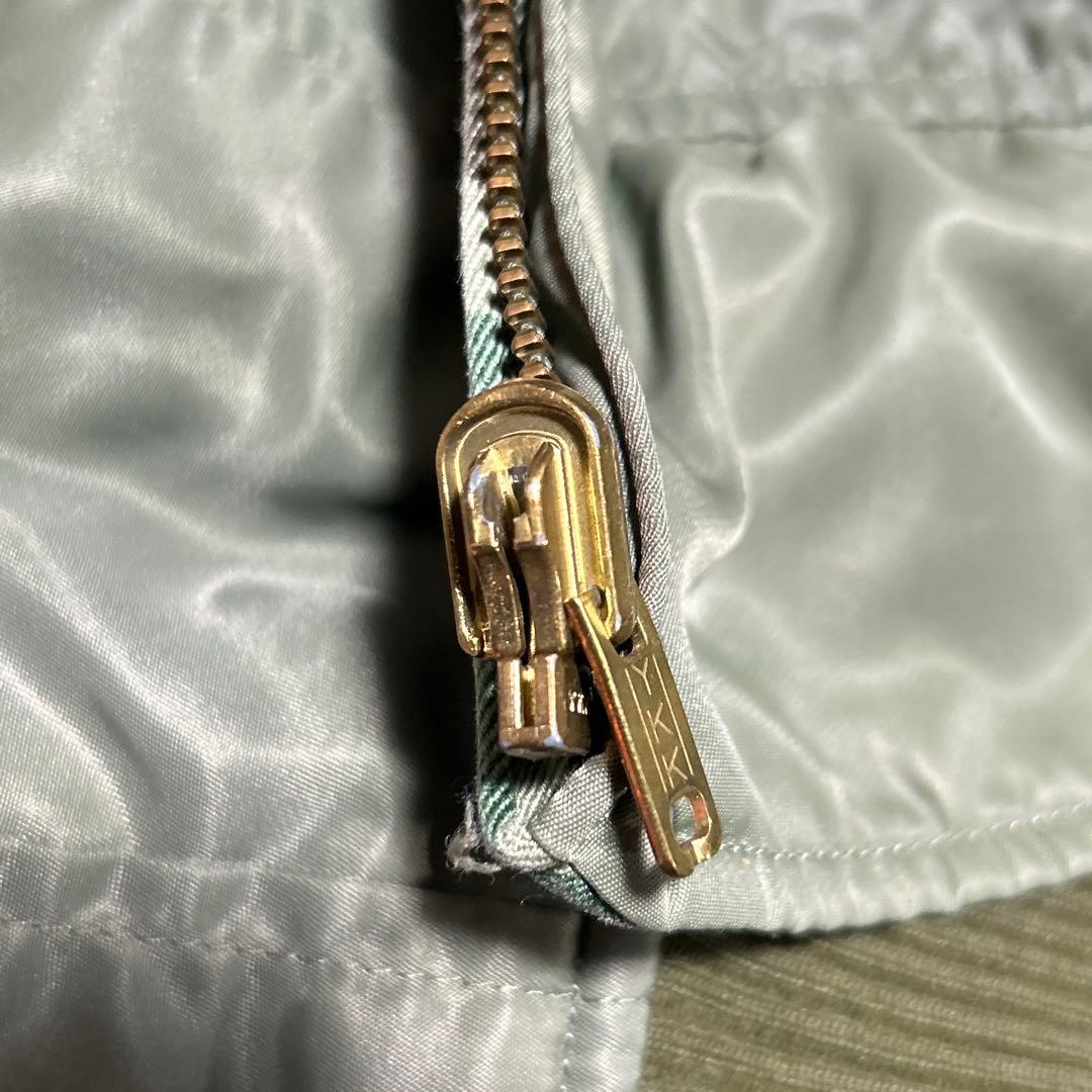 陸上自衛隊 リバーシブル ブルゾン MA-1タイプ 陸士長 パッチ 2型迷彩