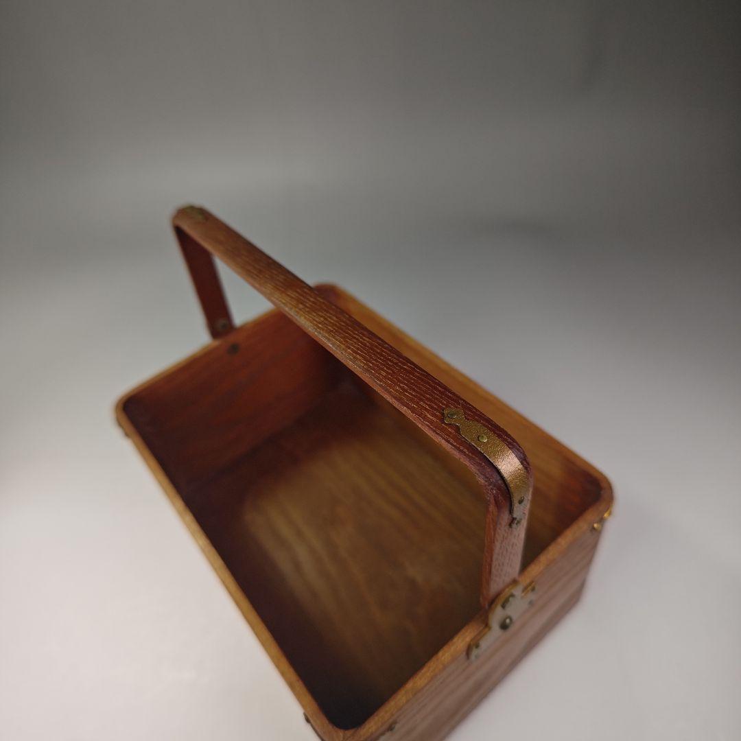 ウ320 煙草盆『大崎雄斉作』『鵬雲斎好桐透か桑手付　莨盆　莨入付　共箱』茶道具