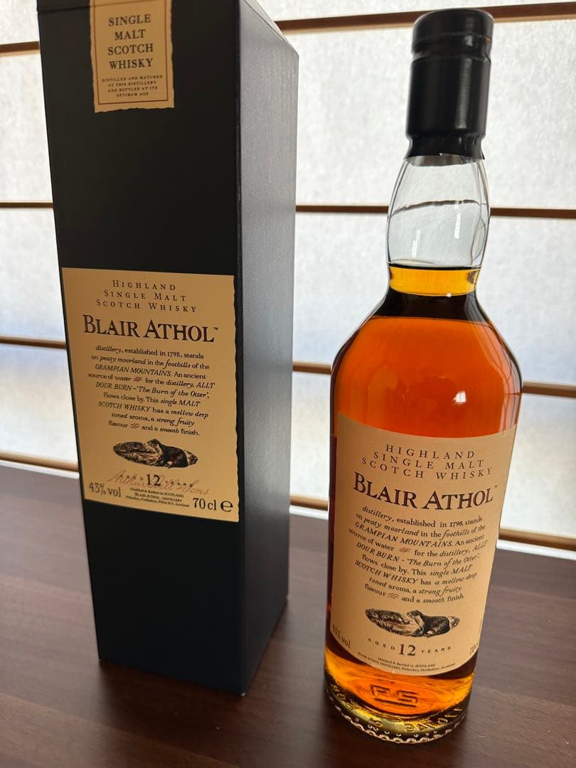 ブレアソール　12年　ウイスキー　花と動物シリーズ