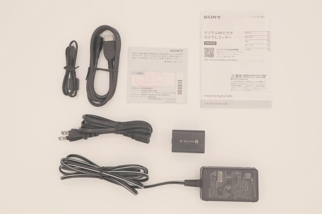 【極美品 & 動作確認済】SONY ソニー FDR-AX45 ブロンズブラウン