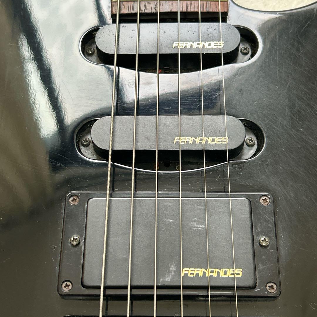 FERNANDES FR-55 フェルナンデス エレキギター ブラック