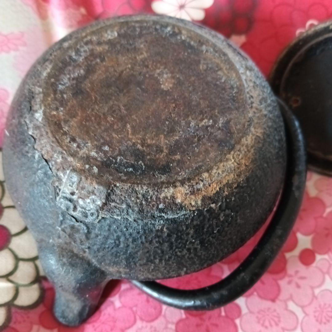 鋳鉄製　茶道具　鉄瓶