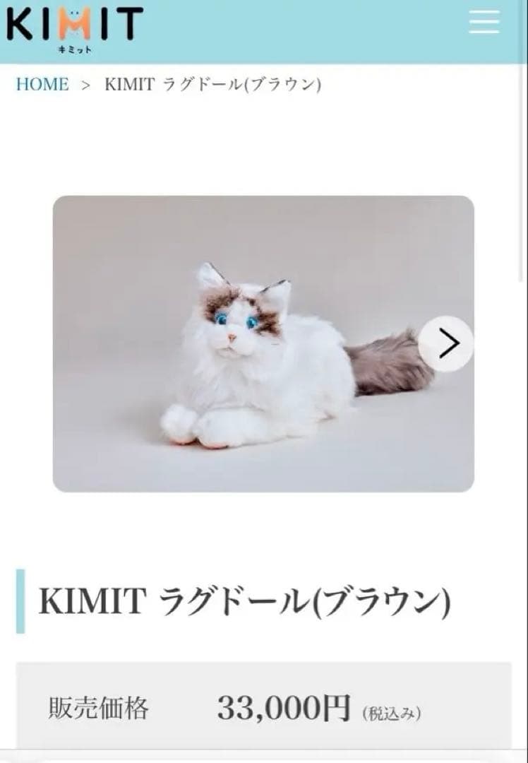 値下げしました！ネコロボット　KIMIT（キミット）追記必読⭐︎
