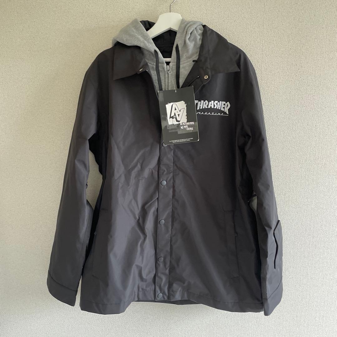 新品【AA HARDWEAR×THRASHER】 コラボ✴︎コーチジャッケット
