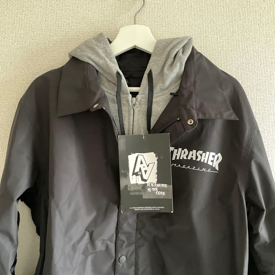 新品【AA HARDWEAR×THRASHER】 コラボ✴︎コーチジャッケット