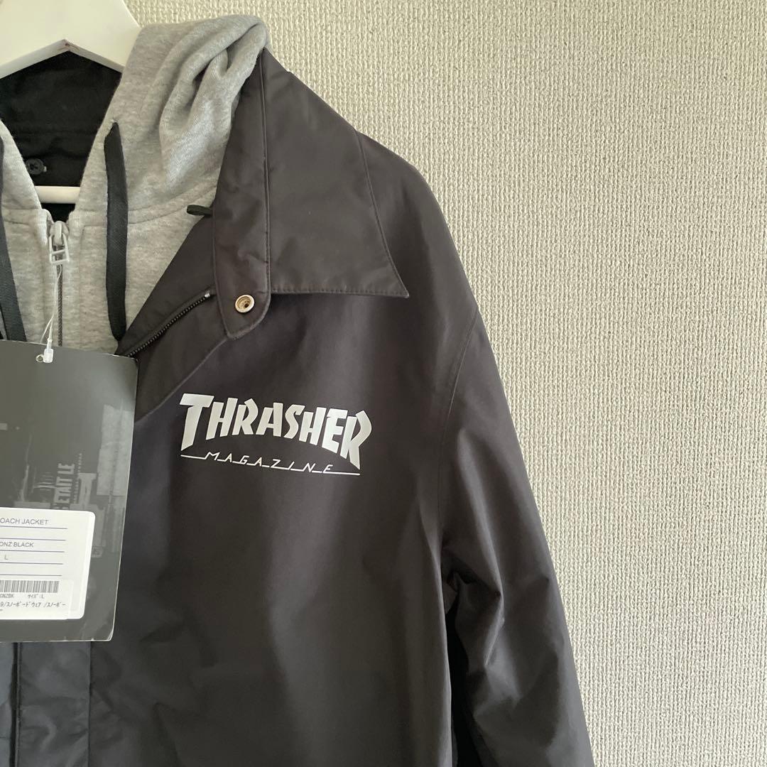 新品【AA HARDWEAR×THRASHER】 コラボ✴︎コーチジャッケット