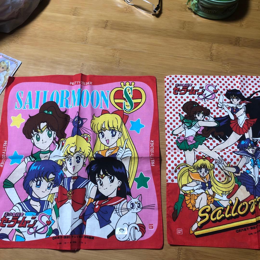 セーラームーンハンカチ2枚