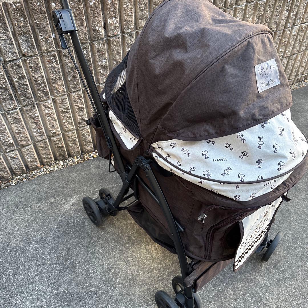 ペットパラダイス　スヌーピー ペットカート　中古