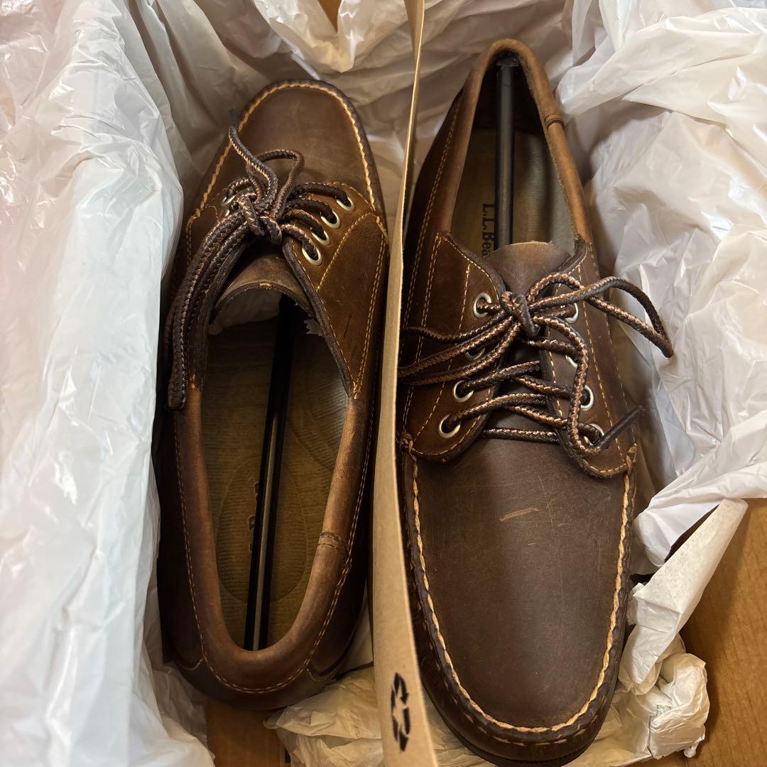 L.L.Bean ハンドソーン・モカシン、ブルーチャー・モック