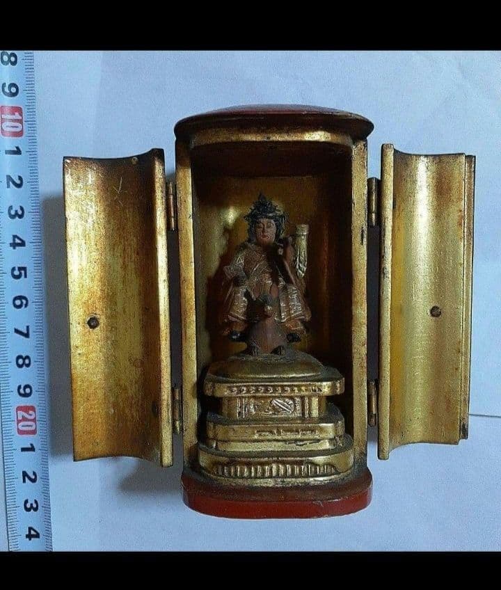 【最上位経王大菩薩 】厨子　仏像　神像