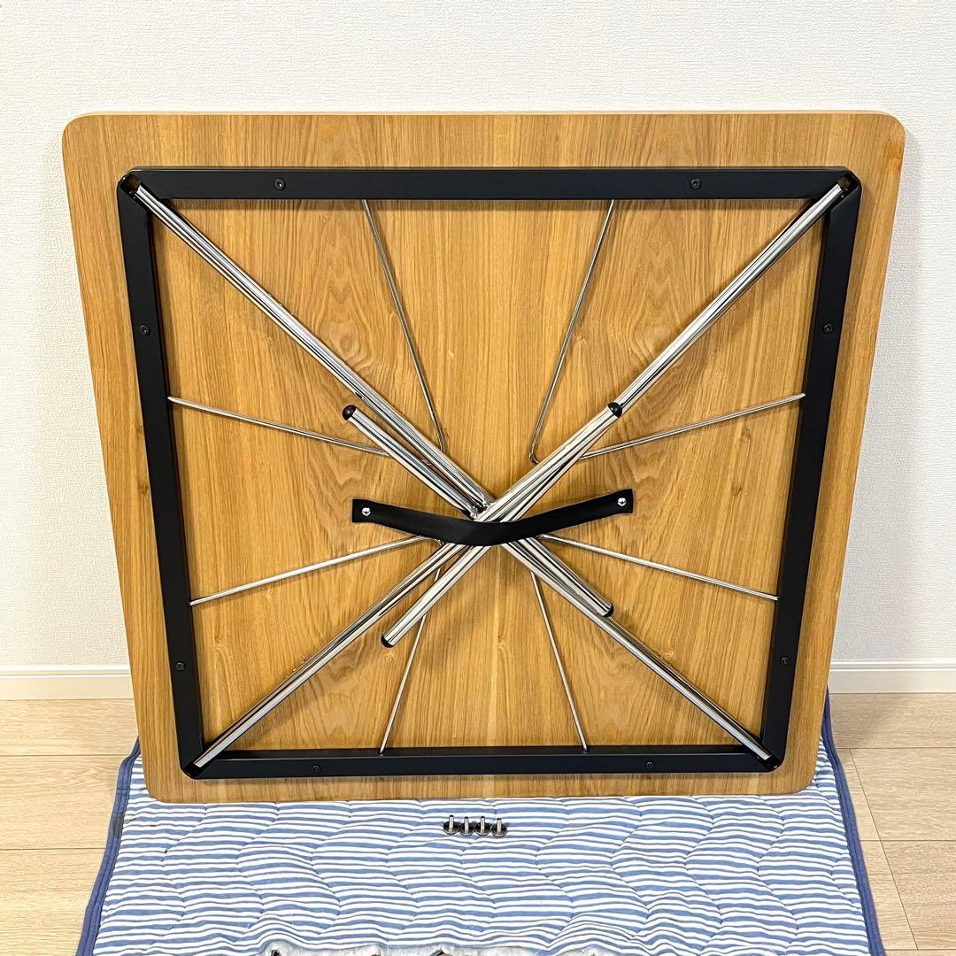 (つ27)イームズ 折りたたみ式 ダイニングテーブル DTM-2 正方形