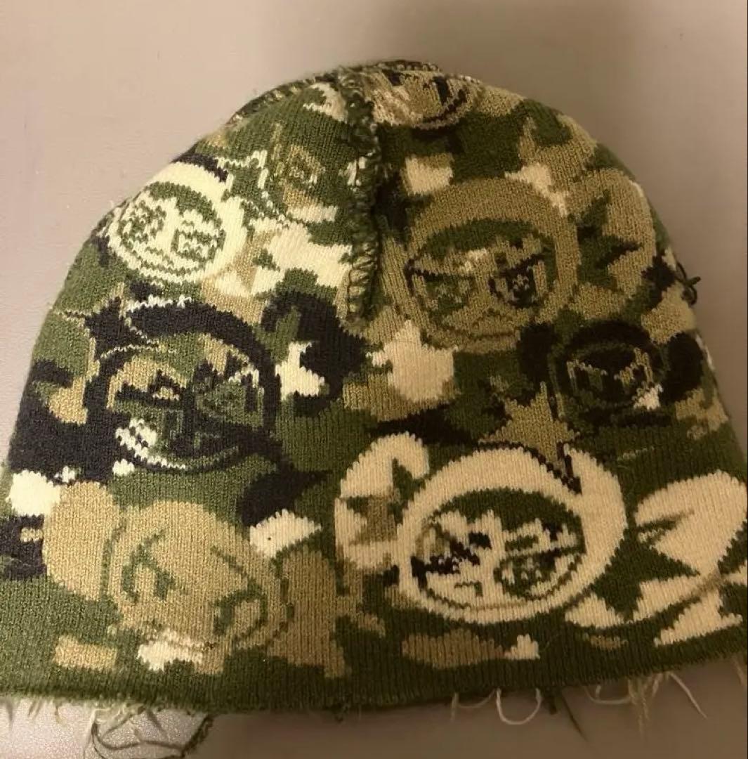 happy99 迷彩　ビーニー