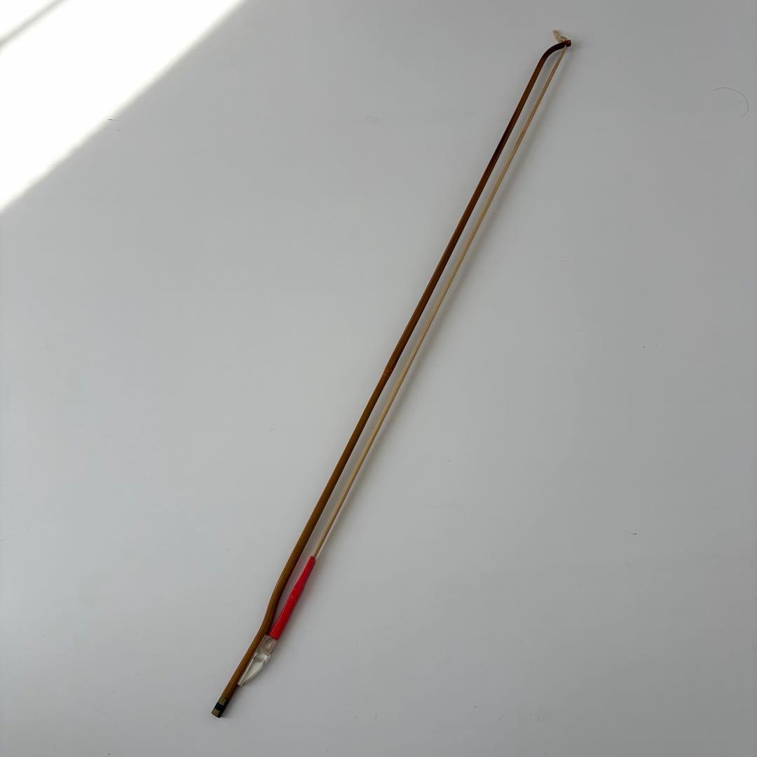 【ケース付】敦煌牌 DUNHUANG 二胡 蛇革張り弓 弦付