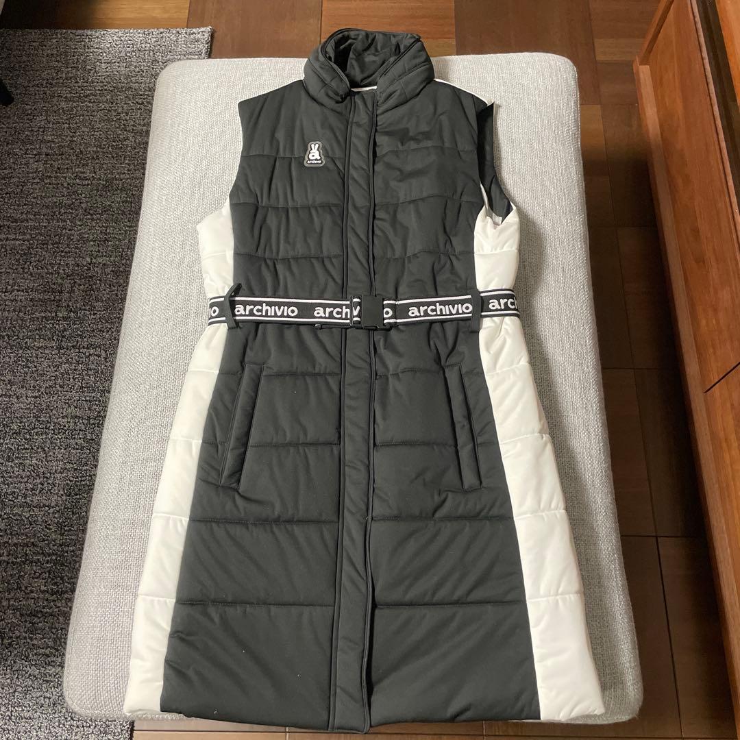 archivio 中綿ノースリーブ ロングワンピース 38