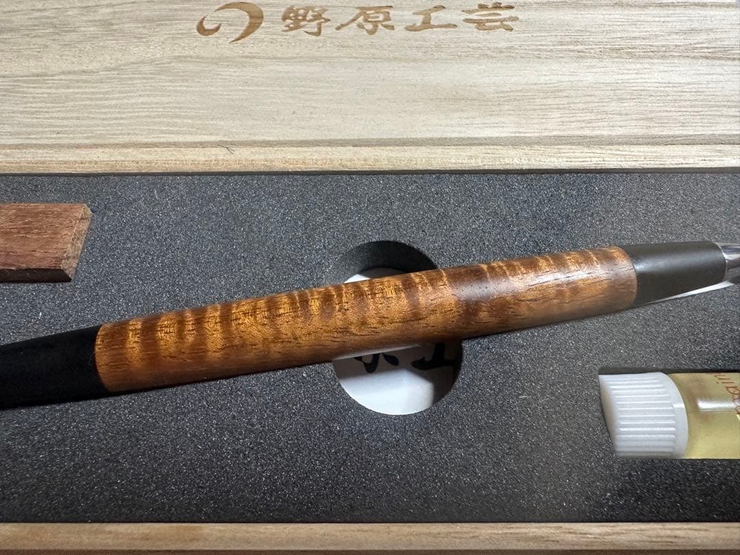 【保証書付き】　ハワイアンコアカーリーのシャープペンシル 野原工芸