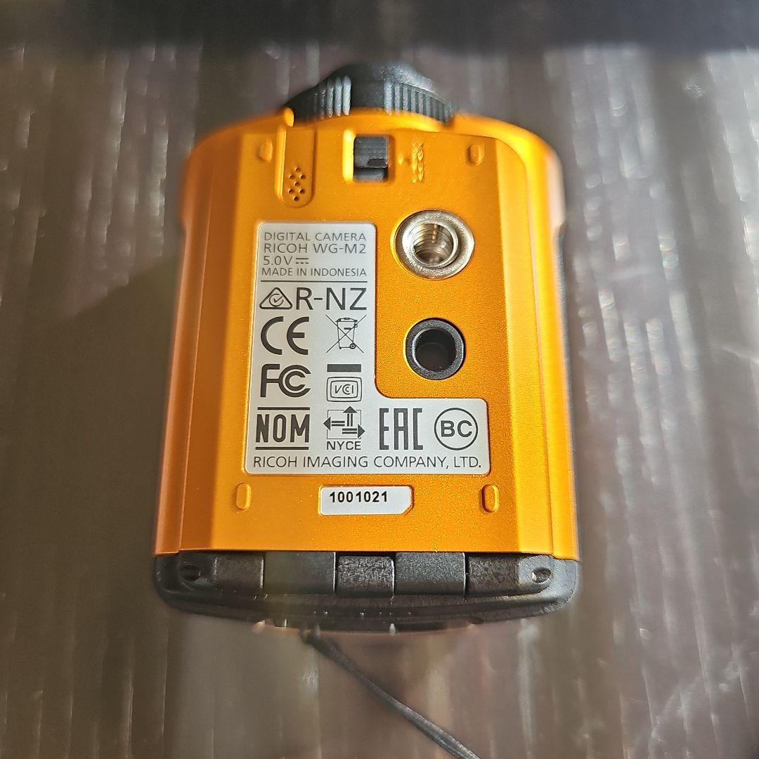 RICOH WG-M2 オレンジ　美品中古品　外箱セット