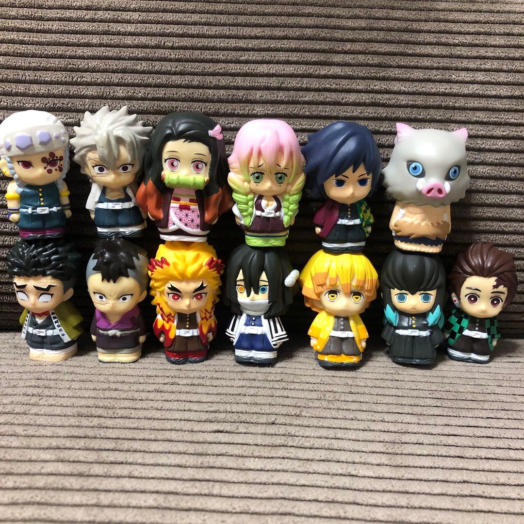 鬼滅の刃 指人形 ソフビィセット