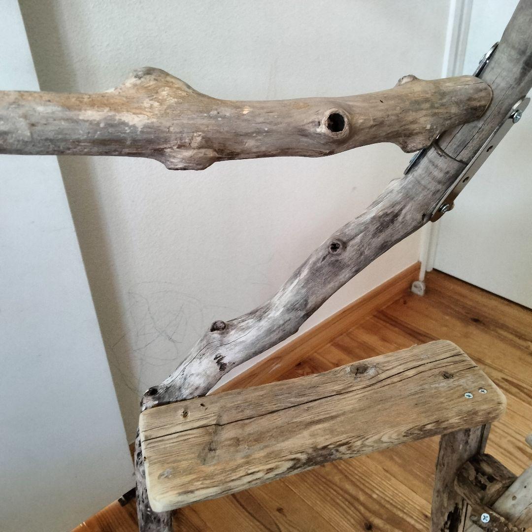 バードアスレチックジム大型 ㊷ 天然木 自然木 流木 インコ おもちゃ