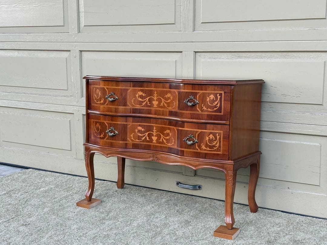 ヴェローナクラシック 猫脚 2段チェスト イタリア製 ヨーロピアン アンティーク