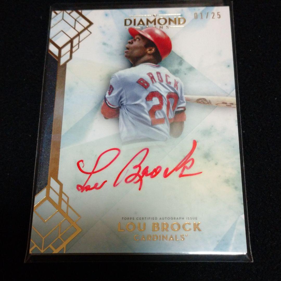 ルー ブロック 25枚限定 直筆サインカード ファーストナンバー