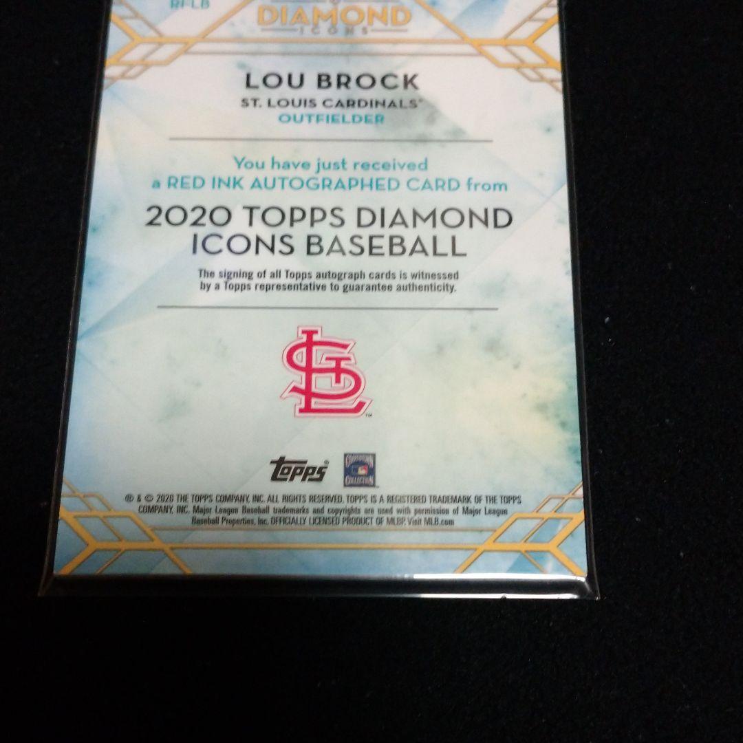 ルー ブロック 25枚限定 直筆サインカード ファーストナンバー