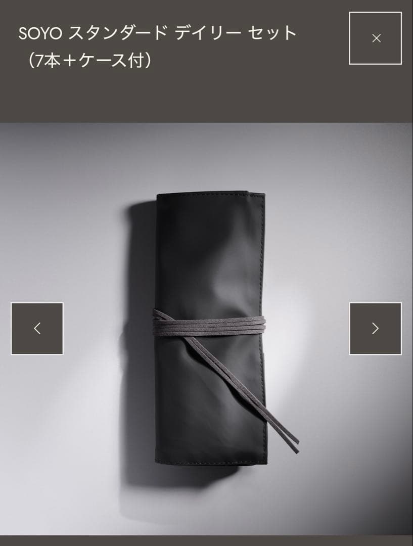 SOYO スタンダード デイリーセット (7本+ケース付)