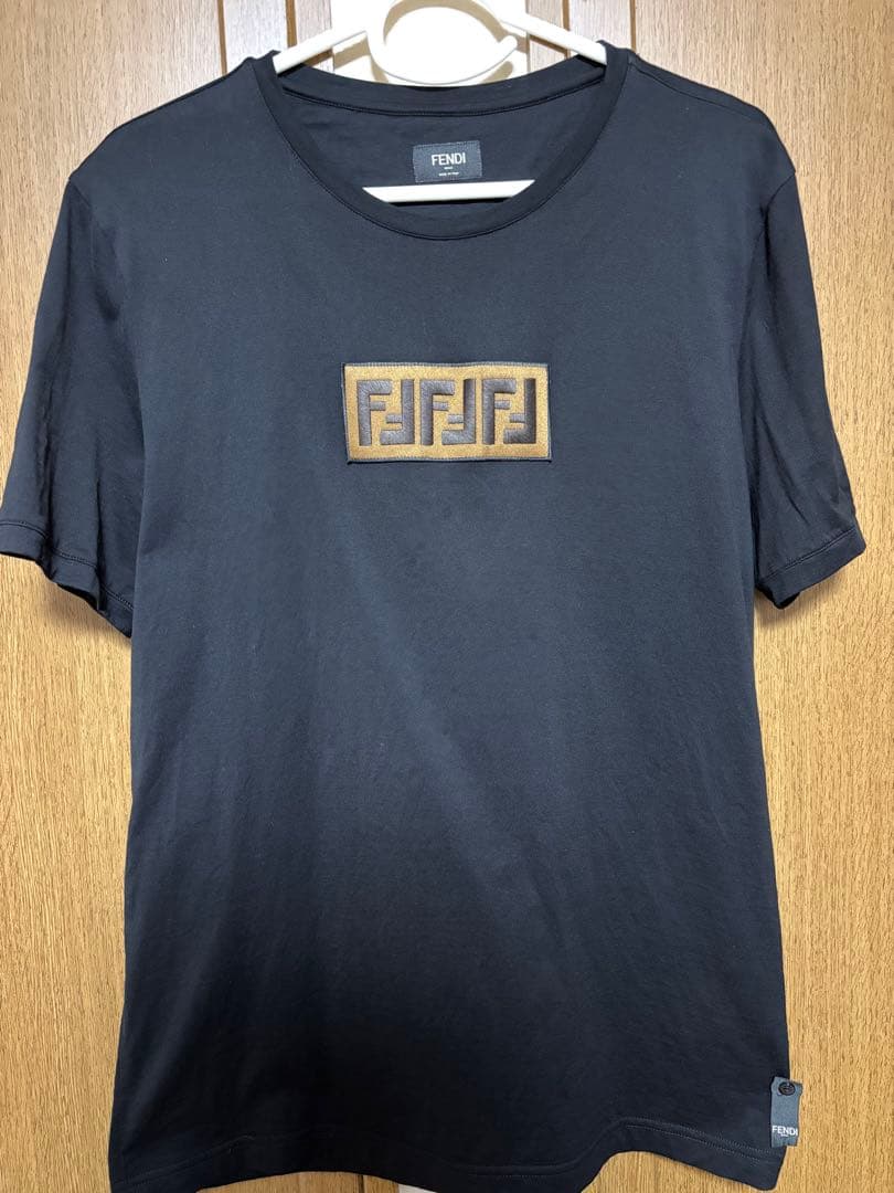 Fendi ブラック TシャツXL(朝倉未来着用)最安値！！