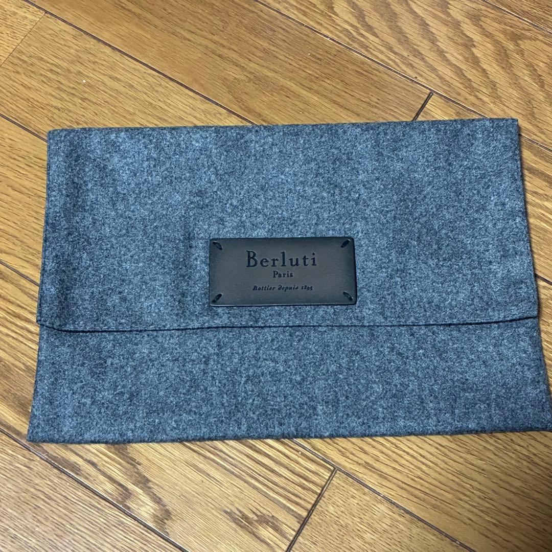 Berluti スペシャルオーダー限定 レザータグ 特注 保存袋 財布